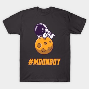 Crypto Moon Boy - To the moon T-Shirt